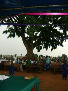 The church meeting place